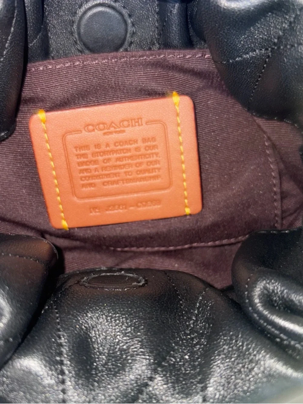 COACH Faye Mini Drawstring Bag - Picture 5 of 11